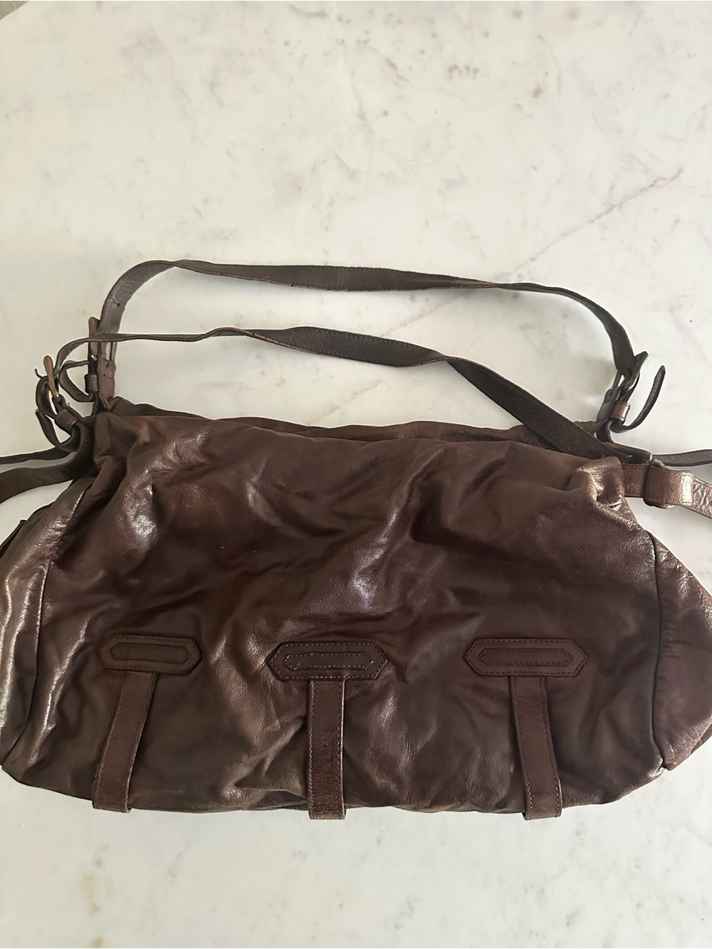 Pookie & Sebastian - Brown Satchel - Picture 3 of 7